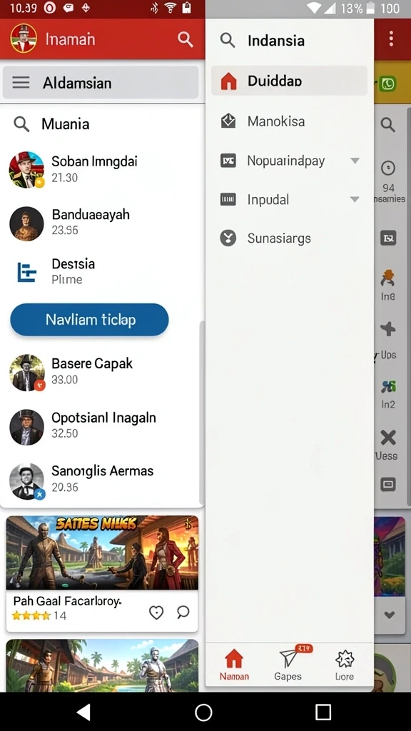 Screenshot qqstar nomor 1